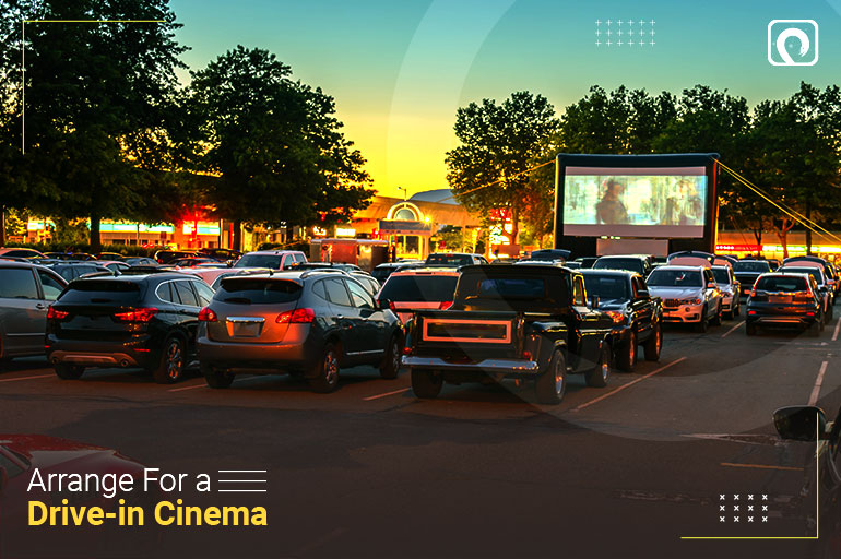 Christmas Activity - Arrange for a Drive-in Cinema