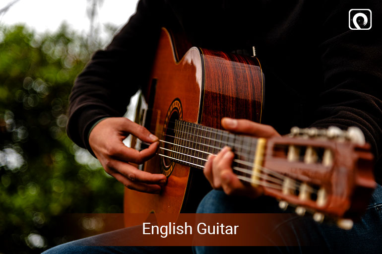 Folk Instrument - English guitar