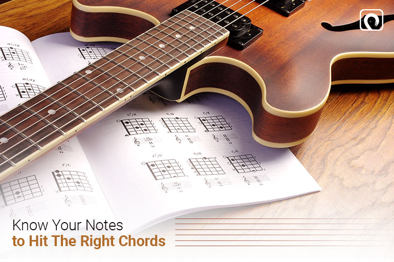 Guitar Skill - Know where your notes to hit the right chords