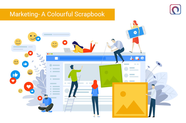 Marketing- A Colourful Scrapbook