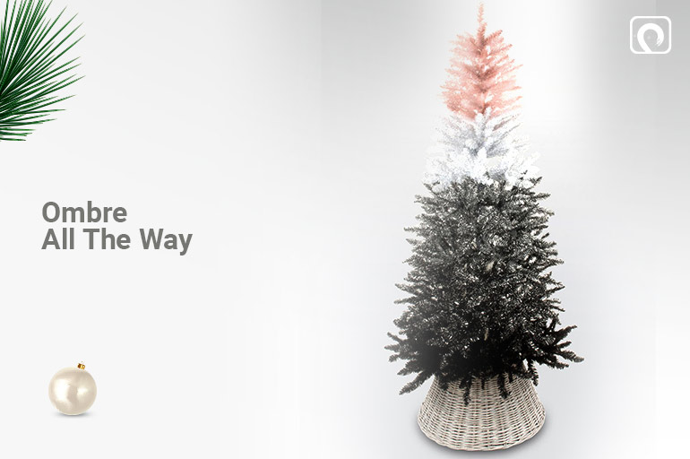 Christmas Tree Decoration - Ombre all the way